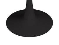 Tavolo rotondo Ø80 cm, tavolo da pranzo tondo mod. Omar - Colore: Nero - TR10-8OMPM