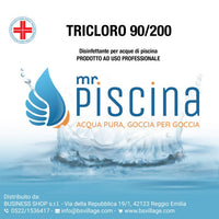 Tricloro 90% Pastiglie 200 Gr Confezione Da 25 Kg, Presidio Medico Chirurgico