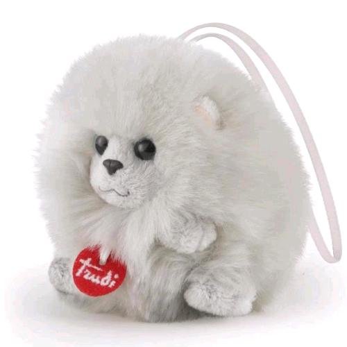 TRUDI PELUCHES MINI APPENDIBILE CHARM GATTO GRIGIO XXS 10X10X11 CM