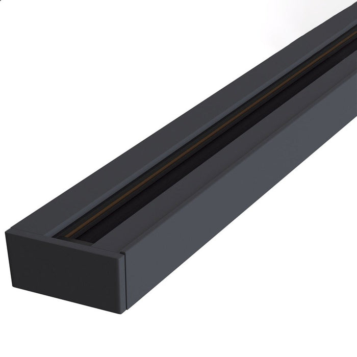 Binario Busbar Trunkings Unity In Alluminio Nero 1 Metro