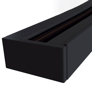 Binario Busbar Trunkings Unity In Alluminio Nero 1 Metro