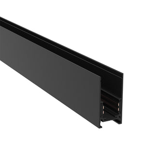 Binario Moderno Busbar Trunkings Exility Alluminio Nero 2M