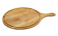 Tagliere da Cucina In Bamboo Rotondo 26X36cm