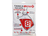 Tanica Emergenza 8L Tanica Tascabile Con Chiusura Ermetica Per Auto Moto Campeggio Barca Giardinaggio Made In Italy