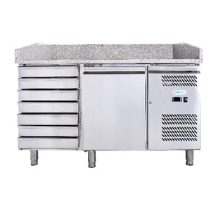 Tavolo frigorifero frigo banco pizzeria cm 151x80x100 RS9797