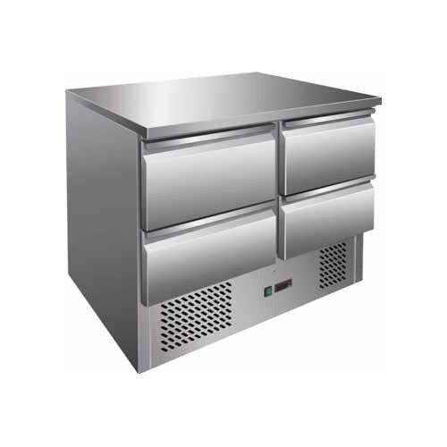 Tavolo frigorifero frigo panini bar cm 90x70x87 +2 +8 RS3464