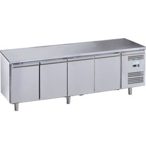 Tavolo frigorifero frigor frigo 4 porte cm 223x60x85 -2 +8 RS9779