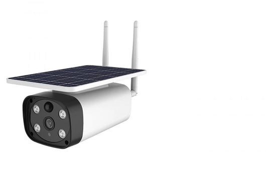 Telecamera Con Pannello Solare Batteria Wifi IP Esterno 4 LED IP67