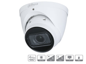 Telecamera IP Dome 4MP Ottica Varifocale 2.7-13.5mm PoE IP67 Dahua DH-IPC-HDW2431T-ZS-S2