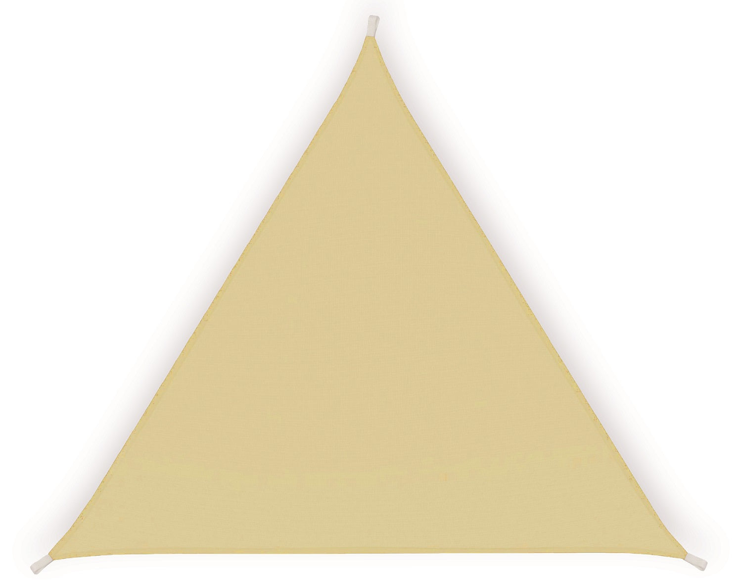 Tenda a vela parasole, ombreggiante, in poliestere impermeabile 5x5x5mt beige Fredi