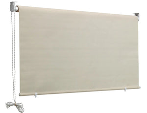 Tenda da sole a caduta, rullo avvolgibile con catenella L 150 H250cm Fredi beige