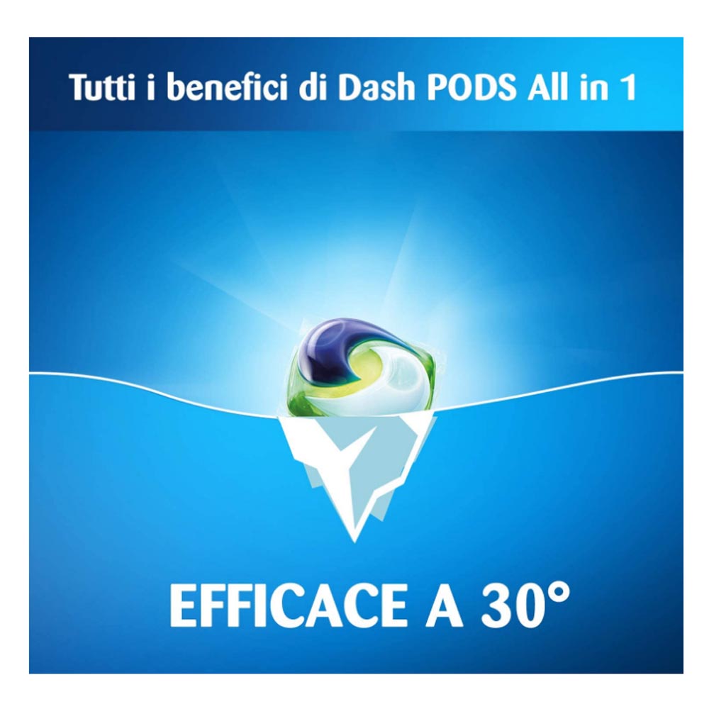 Dash allin1 pods detersivo per lavatrice in monodosi unstoppables 4 confezioni da 26 capsule