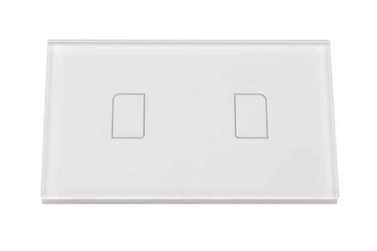 Touch Panel Controller Interruttore Smart Home Domotico Per Scatola 503 Con 2 Posizioni Wireless Design Moderno