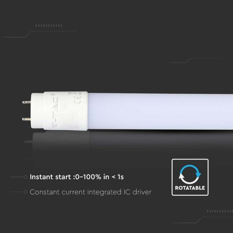 Tubo Led T8 G13 150cm 20W Neutro 4000K 2100lm 105lm/W Alimentazione da Un Lato SKU-216309