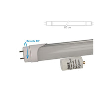 Tubo Led T8 G13 150cm 23W Bianco Freddo Base Rotante Alimentazione da Un Lato SKU-21658