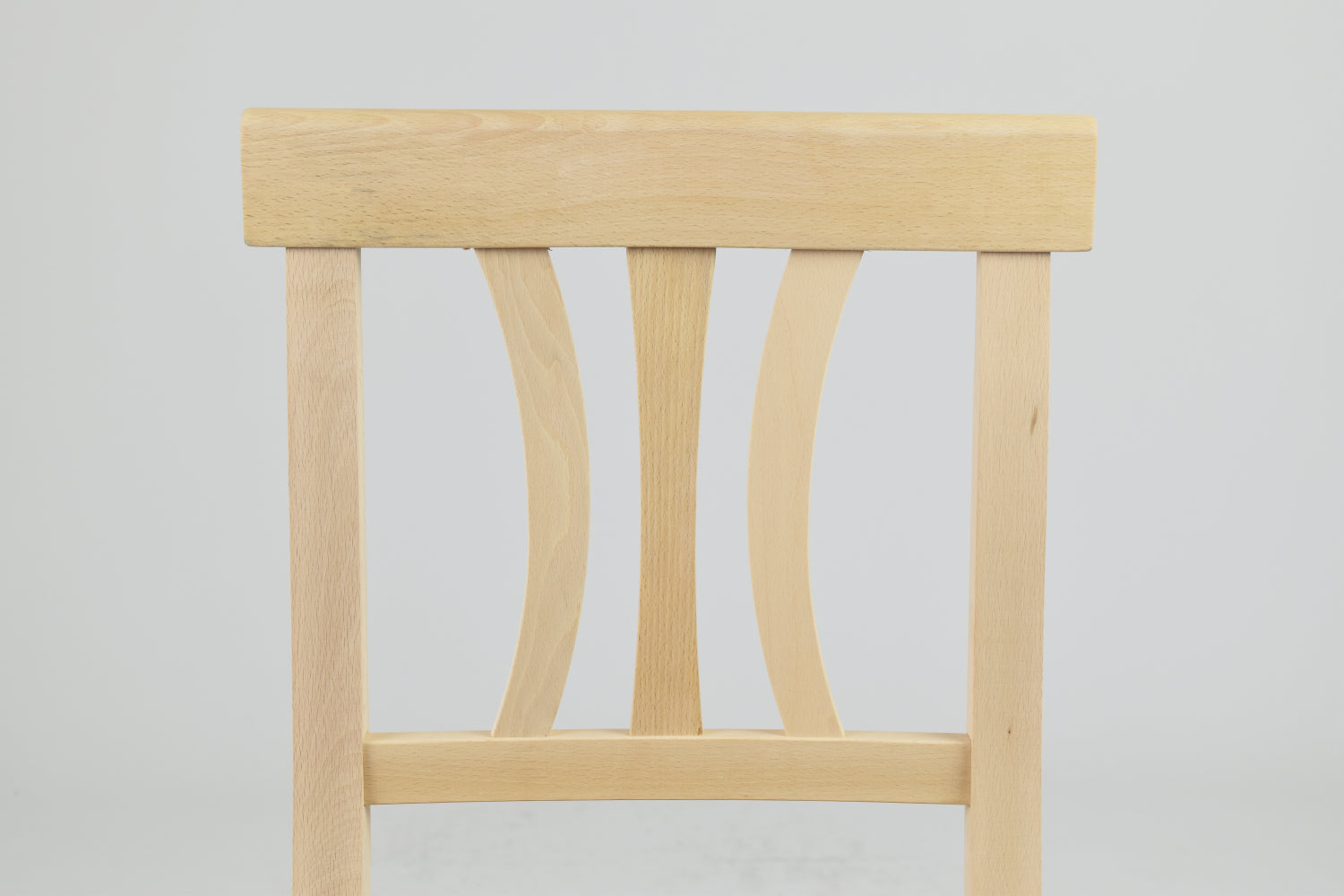 Set 4 sedie Artemisia Tommychairs, struttura in legno di faggio levigato, non trattato, 100% naturale e seduta in paglia