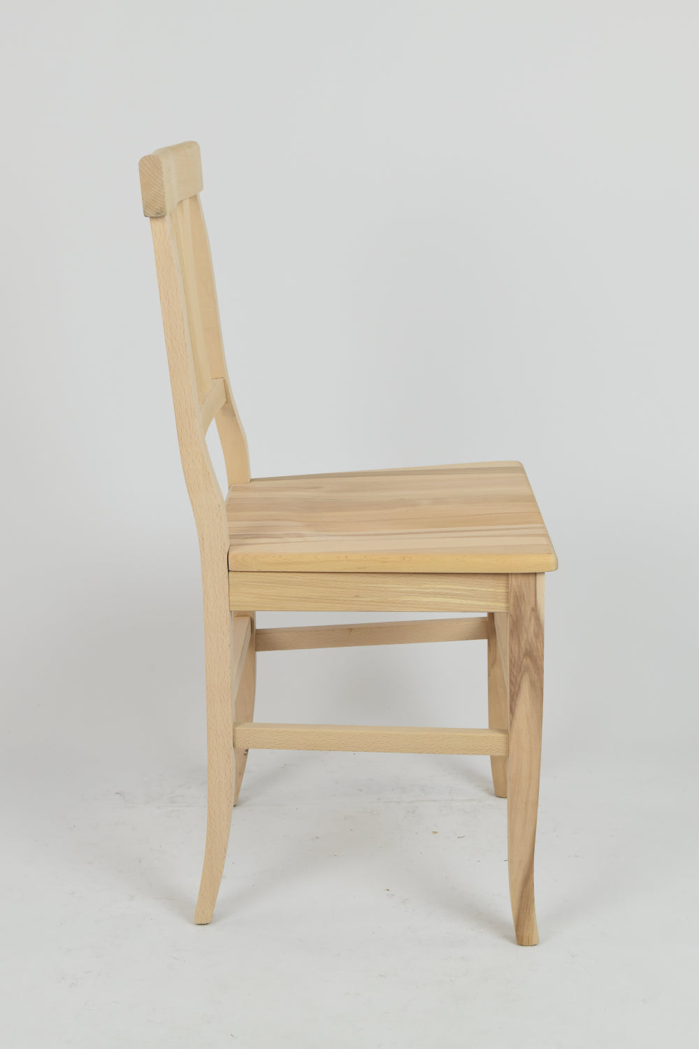 Set 4 sedie Artemisia Tommychairs, struttura in legno di faggio levigato, non trattato, 100% naturale e seduta in legno