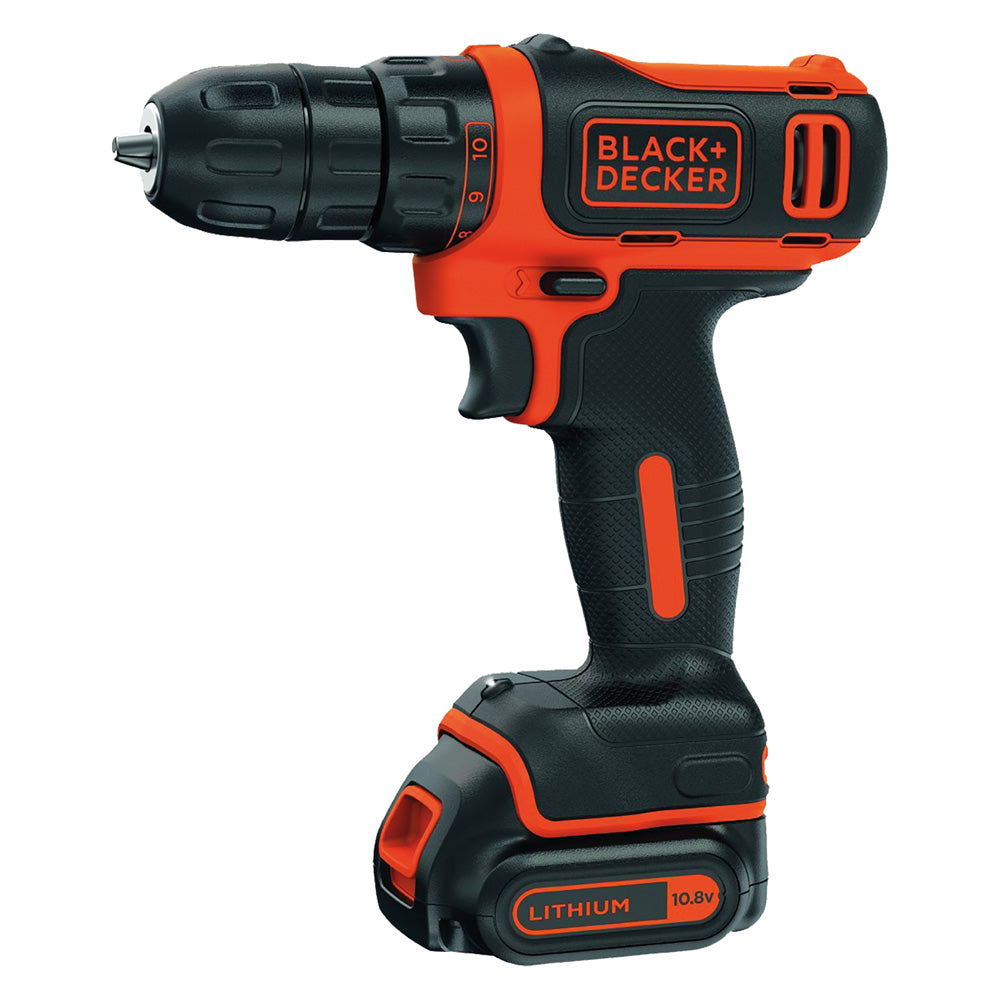 TRAPANO AVVITATORE A BATTERIA 'BDCDD12-QW' 10,8V - 1,5 ah Litio BLACK DECKER