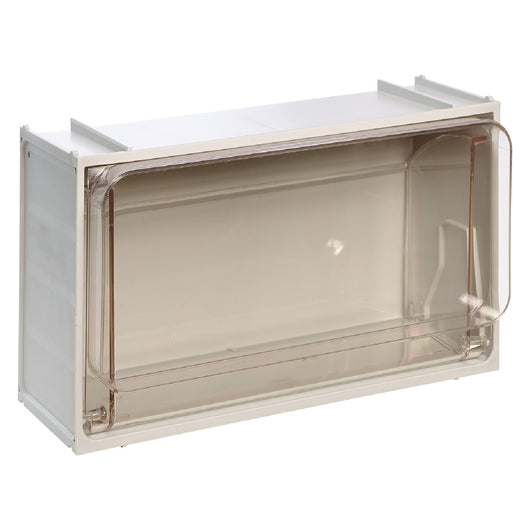 CASSETTIERA MODULARE COMPONIBILE 'CRYSTAL BOX' 1 cassetto - cm 30 x 15,5 x 17,5 MOBILPLASTIC 2 PZ