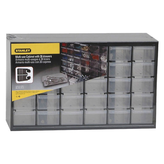 CASSETTIERA PORTA MINUTERIA 30 CASSETTI cm 36,5 x 15,3 x 22 STANLEY