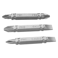 INSERTI PER AVVITATORI DOPPIA FUNZIONE IN SET PZ1-SL5/PZ2-SL6/SL4-7.2 mm 48 (3pz) STANLEY