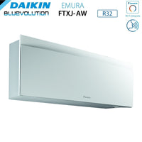 Unità Interna a Parete Daikin Bluevolution serie EMURA WHITE III 15000 Btu FTXJ42AW R-32 Wi-Fi Integrato Colore Bianco Opaco