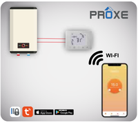 Cronotermostato smart wi-fi proxe da parete