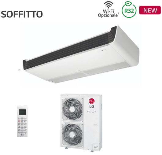 Climatizzatore Condizionatore LG Soffitto Inverter 36000 Btu UV36F Monofase R-32 Wi-Fi Optional Telecomando di Serie Incluso - Novità