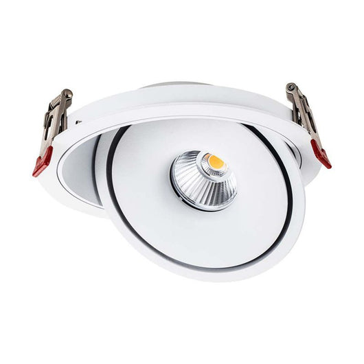 V-TAC Faretto LED COB da Incasso Rotondo 12W 120*43mm Colore Bianco 3in1 SKU-10579