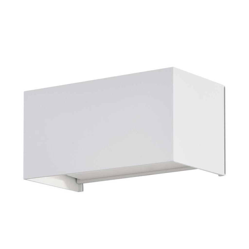 V-TAC Lampada LED Da Muro Rettangolare 24W 110LM/W con Doppio Fascio Luminoso Colore Bianco 3000K IP65 SKU 2975