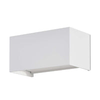 V-TAC Lampada LED Da Muro Rettangolare 24W 110LM/W con Doppio Fascio Luminoso Colore Bianco 3000K IP65 SKU 2975