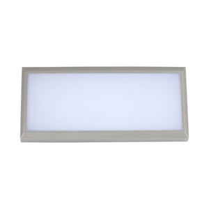 V-TAC Lampada Plafoniera Applique LED da Muro Angulare 20W Colore Grigio 6400K IP65 VT-8055-N SKU 218238