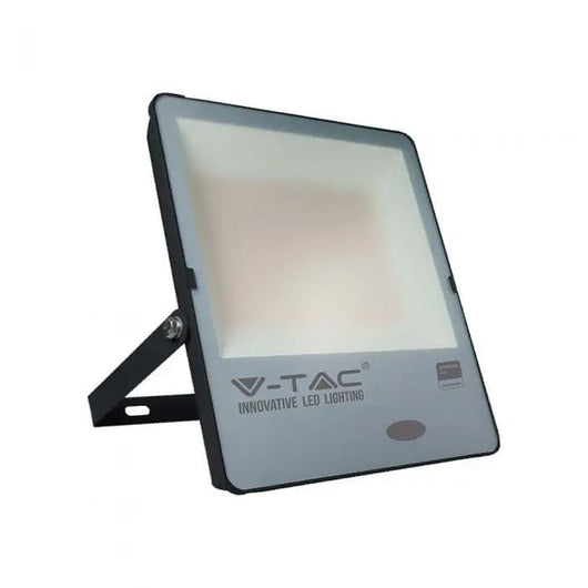 V-TAC PRO VT-272 Faro LED Chip Samsung 200W 100LM/W con Sensore Crepuscolare Colore Nero 3000K IP65 - SKU 20181