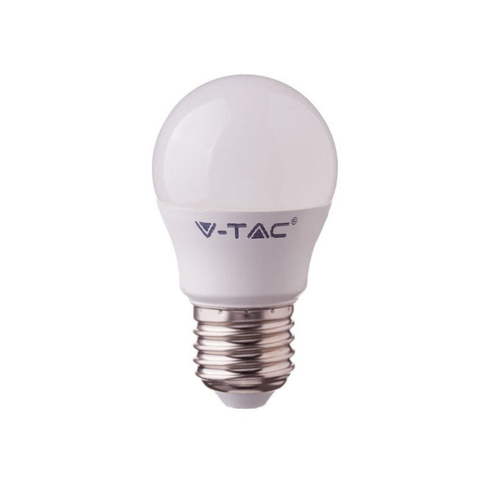 V-TAC Smart Lampada Led Bulb E27 G45 4,5W WiFi RGB CCT Dimmerabile APP Compatible Amazon Alexa Google Home SKU-2755