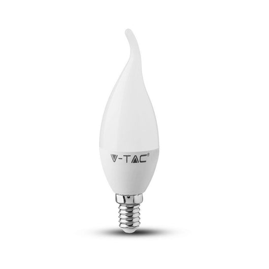 V-TAC VT-1818TP Lampadina LED E14 4W Candela a Fiamma 6400K - SKU 4354