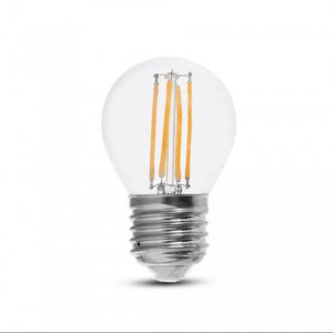 V-TAC VT-2366 Lampadina LED E27 6W G45 Filamento 3000K SKU 2842