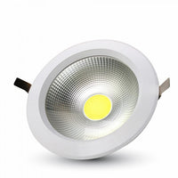 V-TAC VT-26451 Faretto LED da Incasso Rotondo LED COB 40W 120LM/W A++ Colore Bianco 6400K - SKU 1280