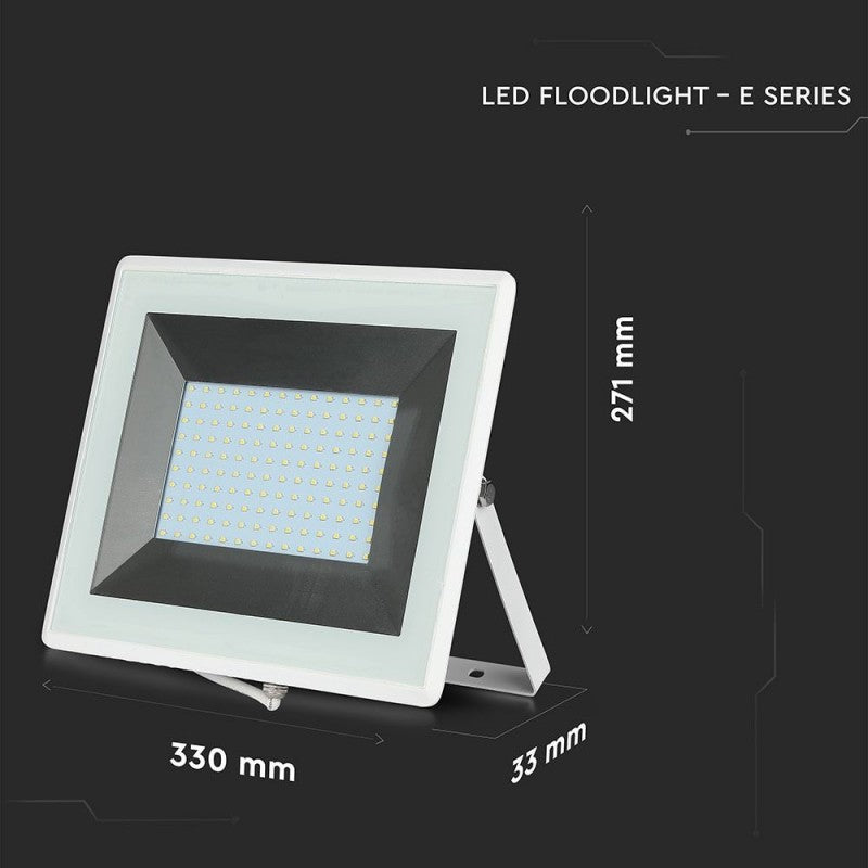 Faro LED SMD 100W E-Series Colore Bianco 4000K IP65