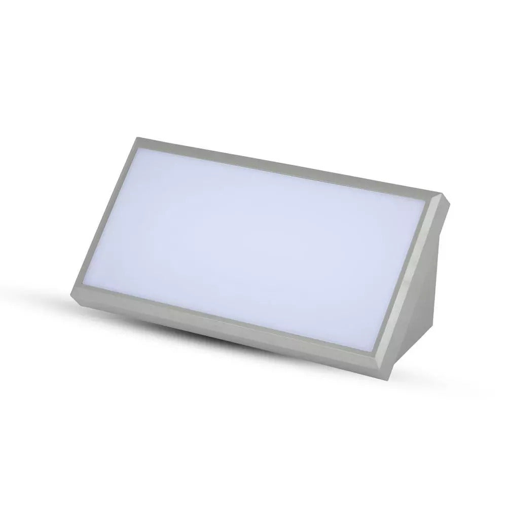 V-TAC VT-8055 Lampada LED da Muro Angolare 20W Colore Grigio Chiaro 4000K IP65 SKU 218237