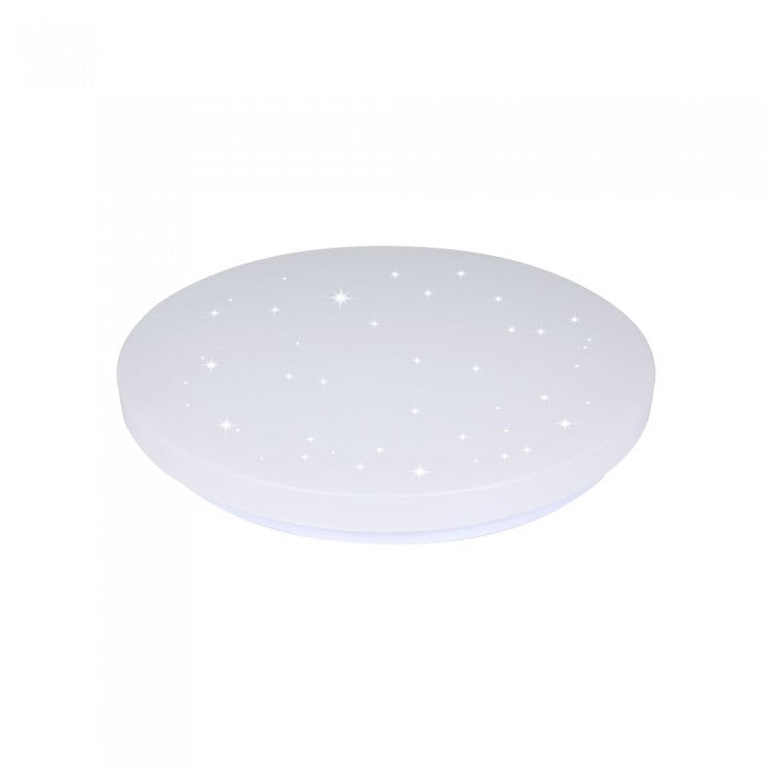 V-TAC VT-8436 Plafoniera LED Rotonda 36W con Interruttore Cambia Colore 3 in 1 Effetto Stellato d: 480mm h: 65mm SKU 7608