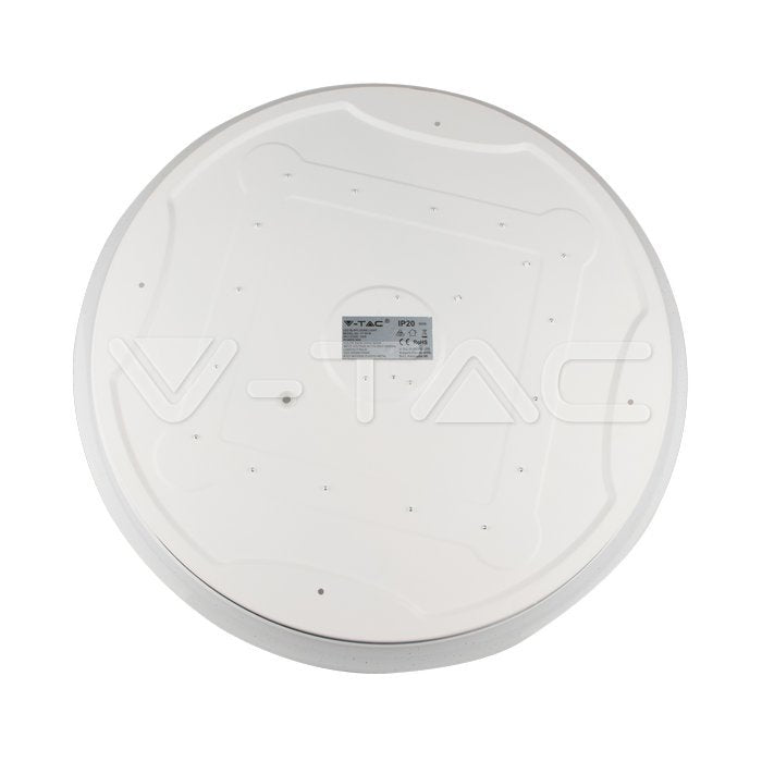 V-TAC VT-8436 Plafoniera LED Rotonda 36W con Interruttore Cambia Colore 3 in 1 Effetto Stellato d: 480mm h: 65mm SKU 7608