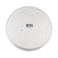 V-TAC VT-8436 Plafoniera LED Rotonda 36W con Interruttore Cambia Colore 3 in 1 Effetto Stellato d: 480mm h: 65mm SKU 7608