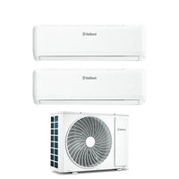 Climatizzatore Condizionatore Vaillant Dual Split Inverter serie CLIMAVAIR PRO 12+12 con VAM1-050A2NO R-32 Wi-Fi Integrato 12000+12000