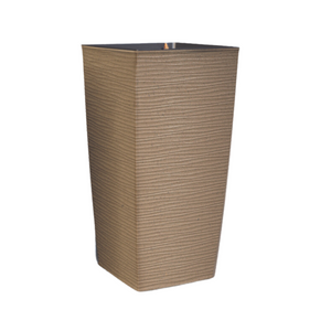 Plana Vaso Aurora Alto Quadrato 35x35x68h