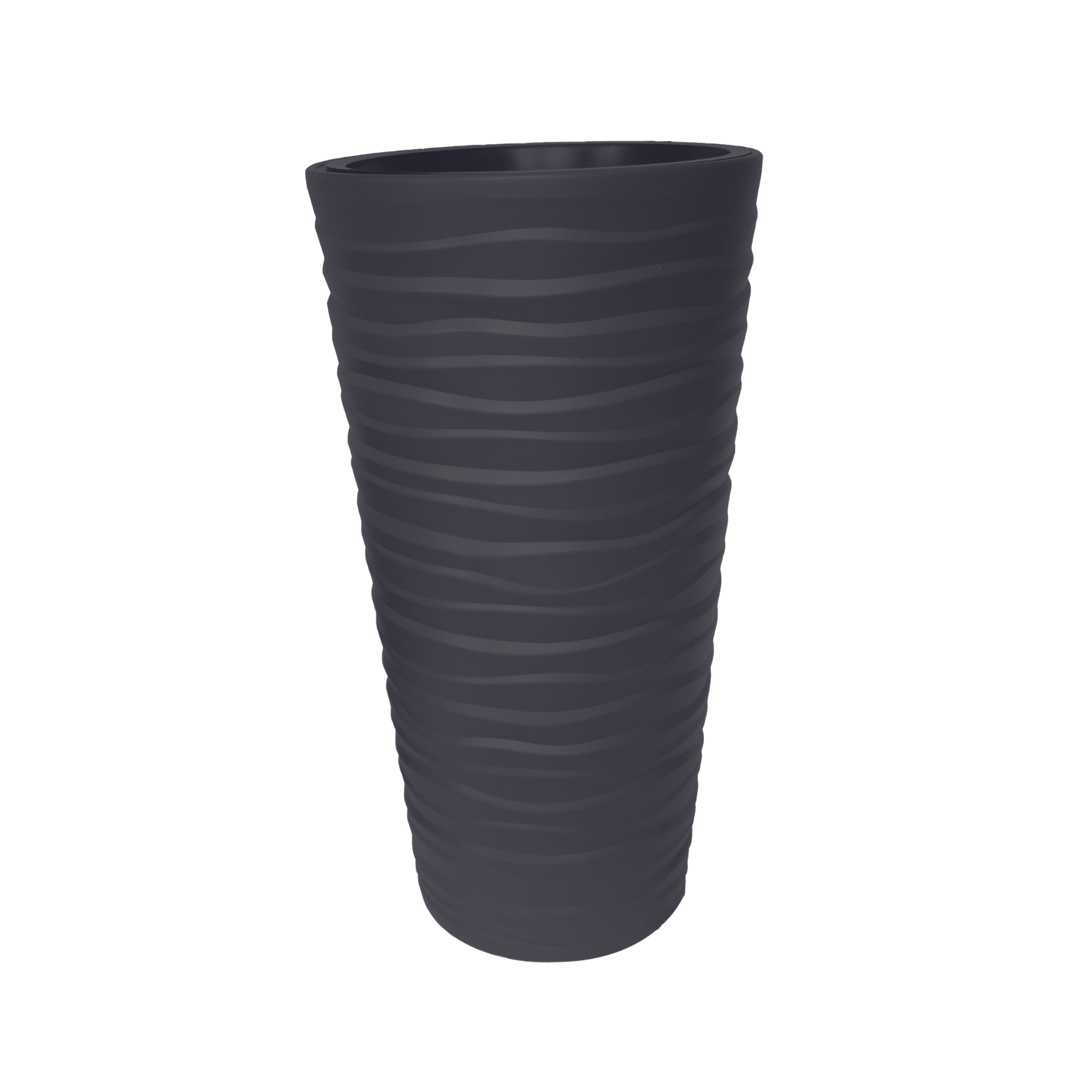 Plana Vaso Bora Alto Rotondo cm 40x75h