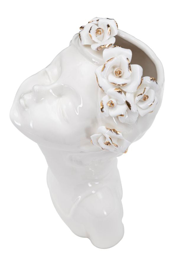 VASO YOUNG LADY ROSES CM 10x14x26