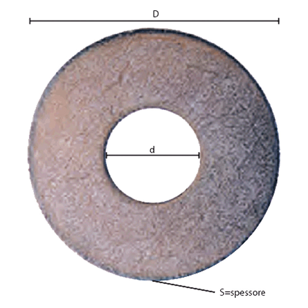 RONDELLA GREMBIALINA M 16- 3,0 x  48 x  17 mm SIPA