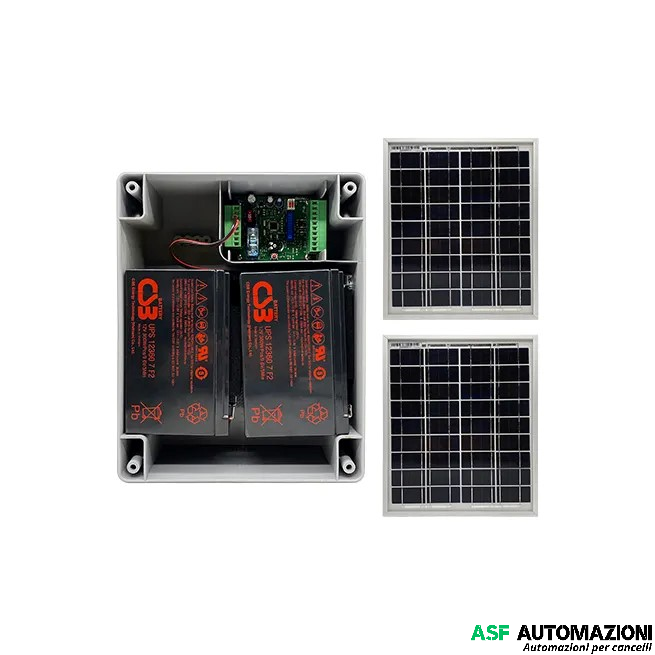 Sunpower - Kit Di Alimentazione Con Pannello Solare Vds 