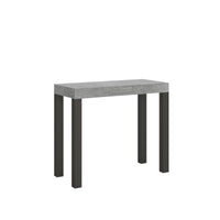 Consolle Allungabile 90-196x40x77 cm in Nobilitato Grigio