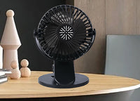 Ventilatore Da Tavolo Silenzioso Batteria Ricaricabile USB Modello Solano